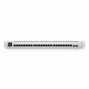 Коммутатор Ubiquiti UniFi Switch Enterprise XG 24 |USW-EnterpriseXG-24| Коммутатор в стойку, 24х 10G RJ45, 2х 25G SFP28