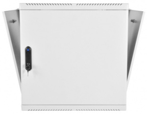 Шкаф коммутационный ЦМО (ШРН-М-9.500.1) настенный 9U 600x520мм пер.дв.металл направл.под закл.гайки 130кг серый 456мм 18.9кг 180град. 480мм IP20 сталь