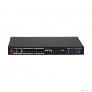 DAHUA DH-S4228-24GT-360 28-портовый гигабитный управляемый коммутатор с PoE, уровень L2, 26xRJ45 1Gb, 2xSFP 1Gb, суммарно 360Вт, коммутация 56 Гбит/с, DAHUA DH-S4228-24GT-360 28-портовый гигабитный управляемый коммутатор с PoE, уровень L2, 26xRJ45 1Gb, 2xSFP 1Gb, суммарно 360Вт, коммутация 56 Гбит/с,