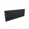 NTSS Панель 4U заглушка NTSS, крепление 19 4U, черный RAL 9005 NTSS-FUB-4U-BL