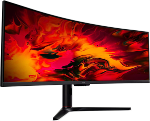 49'' ACER Nitro EI491CURSbmiipphx , 5K 32:9, VA, 5120x1440, 4ms, 350 / 400cd, 120Hz, 2xHDMI(2.0) + 2xDP(1.4) + Audio Out, 3Wx2, FreeSync Premium Pro,