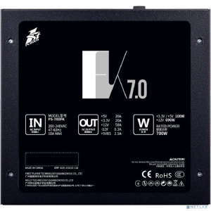 1STPLAYER Блок питания FK 700W / ATX 2.4, APFC, 120mm fan / PS-700FK