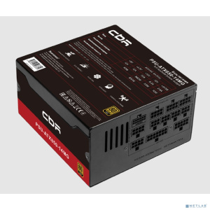 Блок питания CBR ATX 850W 80+ Gold, Full Modular, DC-DC, APFC, 20+4pin, 1*PCIE5.1(12+4pin), 2*8-pin(4+4P), 3*6+2pin, 5*SATA, 3*IDE, 14cm fan, 1.5м каб