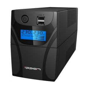 Источник бесперебойного питания Ippon Back Power Pro II Euro 850 Line-Interactive 480W/850VA RTL {4} (803614)