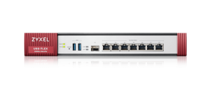 Межсетевой экран/ ZYXEL ZyWALL USG FLEX 500 firewall with 1 year subscription set (AS, AV, CF, IDP), Rack, 7 configurable (LAN / WAN) ports GE,
