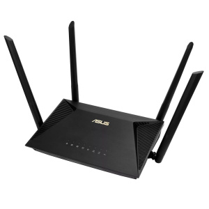 Маршрутизатор ASUS RT-AX53U WiFi 6 3x1G USB 1201+574Mbps 5GHz/2.4GHz (90IG06P0-MO3510) (059875)