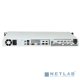 Supermicro CSE-512F-350B1 Black 1U 512 Chassis W/ 350W PWS,HF,RoHS/REACH