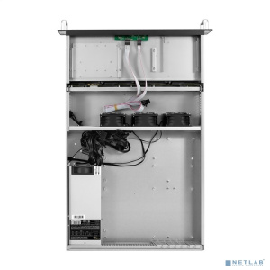 Exegate EX295865RUS Серверный корпус ExeGate Pro 2U660-HS08 <RM 19", высота 2U, глубина 660, БП 2U-920ADS, 8xHotSwap, USB>