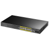 Коммутатор CUDY 16-Port Layer 2 Managed Gigabit PoE+ Switch with 2 Uplink Gigabit Ports and 2 Gigabit SFP Slots 200 Layer 2 Managed 18 Ports 10/100/1