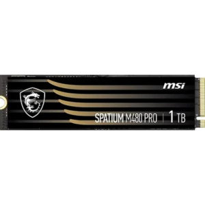 Твердотельный накопитель SSD MSI 1TB PCIe 4.0 NVMe M.2 SPATIUM M480 PRO