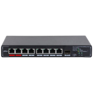 Коммутатор Dahua 9-Port Unmanaged Multi-Gigabit PoE Switch with 8-Port PoE