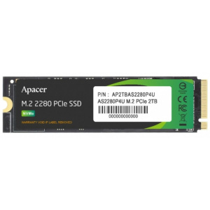 SSD APACER M.2 2280 2TB AS2280P4U Client AP2TBAS2280P4U-1 [AP2TBAS2280P4U-1]