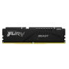 Модуль памяти Kingston 16GB DDR5 6400 CL32 FURY Beast Black XMP Non-ECC Unbuffered DIMM 1RX8 32-39-39 1.4V 288-pin 16Gbit