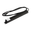 Сетевой фильтр Hyperline Hyperline SHE19-9SH-2.5EU Блок розеток для 19" шкафов, горизонтальный, 9 розеток Schuko, кабель питания 2.5м (3х1.5мм2) с вил