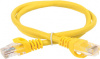 Патч-корд ITK Generica PC05-C5EU-3M-G U/UTP RJ-45 вил.-вилка RJ-45 кат.5E 3м желтый ПВХ