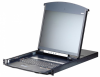 КВМ переключатель ATEN 1L/1R 8p C5 D.Rail LCD KVM over IP SW