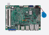 Одноплатный компьютер EBC357X-E3950, форм-фактор 3.5", процессор Intel Atom E3950, 2х DDR3L, 2х GbE LAN, 4x USB 3.0, 2x SATA, рабочий диапазон темпера