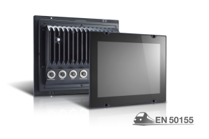 10-дюймовый панельный компьютер с процессором Intel Atom E3845 1,91 ГГц, 4 ГБ ОЗУ, дисплей с яркостью 1000 нит, питания 24-110 В постоянного тока, IP6