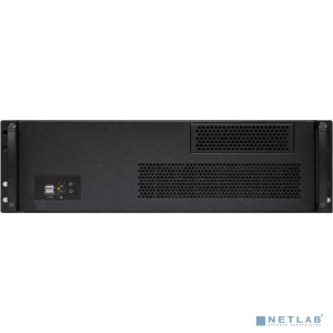 Procase RU330-B-0 Корпус 3U rear/front-access server case, черный, без блока питания, глубина 300мм, MB 12"x9.6" [RU330-B-0]