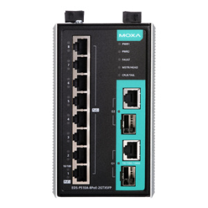 Управляемый коммутатор 8 x 10/100BaseTX с функцией Power Over Ethernet (PoE/PoE+), 2 x Combo Gigabit, с расширенным диапазоном температур