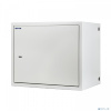 NTSS Шкаф настенный антивандальный распашной NTSS WAR 8U 550?400мм, 2 профиля 19, сварной, серый RAL 7035 NTSS-WAR8U5540