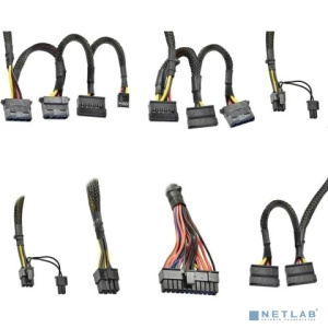 Exegate EX282156RUS-OEM-S Блок питания 800W ExeGate 80 PLUS® Bronze 800PPH-OEM (ATX, APFC, SC, КПД 89% (80 PLUS Bronze), 12cm fan, 24pin, 2x(4+4)pin,