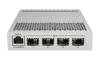 Маршрутизатор 4 SFP+ CRS305-1G-4S+IN MIKROTIK