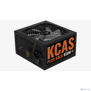 БП Aerocool KCAS PLUS GOLD 850W <80+Gold, ATX v2.52, 20+4P, 4+4P x2, PCIe 6+2P x3, PATA x4, SATA x8>
