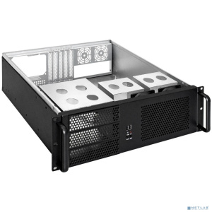 Exegate EX264270RUS Серверный корпус Exegate Pro 3U390-08 <RM 19", высота 3U, глубина 390, без БП, USB>
