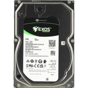 Жесткий диск SEAGATE Жесткий диск/ HDD Exos 7E10 SATA 4Tb 7200 6Gb/s 256Mb 1 year warranty (replacement ST4000NM002A, ST4000NM0035, ST4000NM024B, MG08ADA400E)