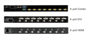 Консоль AMK508-17WCBRUD, монтаж в стойку 19", 1U, дисплей 17,3" TFT LCD, 1920 x1080, USB/PS2, 8 x KVM входов, русифицированная клавиатура, тачпад, 2