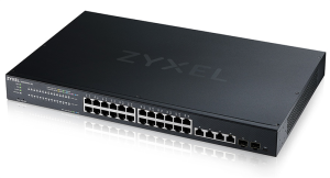 коммутатор Smart L3 Lite коммутатор Zyxel NebulaFlex XMG1930-30, rack 19", 24xRJ-45: 1/2.5G, 4xRJ-45: 1/2.5/5/10G, 2xSFP+