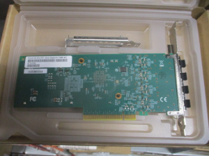 Сетевой адаптер Intel Ethernet Converged Network Adapter X710-DA4, 10Gb Quad Ports SFP+, transivers no included, LP and FH brackets included, bulk, 1