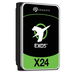 Жесткий диск Seagate Exos X24 HDD 3.5" SAS 24Tb, 7200 rpm, 512Mb buffer, 512e/4Kn, CMR, ST24000NM007H, 1 year Жесткий диск Seagate Exos X24 HDD 3.5" SAS 24Tb, 7200 rpm, 512Mb buffer, 512e/4Kn, CMR, ST24000NM007H, 1 year