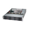 Корпус SuperMicro CSE-826BAC12-R1K23LPB 2U, 2x1200W, 12x3.5» bay SAS3/SATA/NVMe4 7xLP, RM