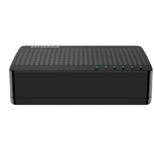 Коммутатор DIGMA DSW-105GE DSW-105GEV2 (L2) 5х1Гбит/с неуправляемый