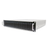 Корпус AIC J2024-02-03X_XJ1-20242-07 J2024-02, 2U, 24xSATA/SAS HS 2,5" bay, hot swap JBOD, 2xSAS 12G expander with 3xSFF-8644, 2xBMC, 549W 1+1 redunda