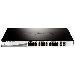 Коммутатор D-Link SMB D-Link DGS-1210-28/ME/A2B Управляемый L2 с 24 портами 10/100/1000Base-T и 4 портами 1000Base-X SFP