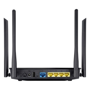 Маршрутизатор ASUS RT-AC1200 WiFi 5 4x100Mb 867+300Mbps 5GHz/2.4GHz {10}
