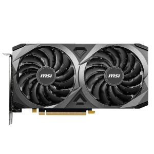 MSI RTX 3060 VENTUS 2X 8G OC NVIDIA GeForce RTX 3060 8192Mb 128 GDDR6 1807/15000 HDMIx1 DPx3 HDCP Ret