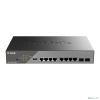 D-Link DSS-200G-10MP/A1A Настраиваемый L2 коммутатор с 8 портами 10/100/1000Base-T и 2 портами 1000Base-X SFP (8 портов PoE 802.3af/at, PoE-бюджет 130 D-Link DSS-200G-10MP/A1A Настраиваемый L2 коммутатор с 8 портами 10/100/1000Base-T и 2 портами 1000Base-X SFP (8 портов PoE 802.3af/at, PoE-бюджет 130