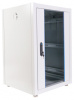 Шкаф коммутационный ЦМО (ШТК-Э-18.6.8-13АА) напольный 18U 600x800мм пер.дв.стекл металл 2 бок.пан. направл.под закл.гайки 540кг серый 715мм 50кг 180гр