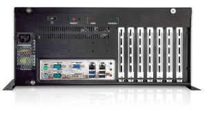 Корпус для промышленного компьютера, mATX / ATX, с возможностью настенного крепления и поддержкой блока питания размером 1U