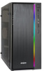 Корпус MINITOWER mATX W/PSU с окном 2xUSB+USB3.0 HD аудио черный с RGB подсветкой mEVO-9301 EX283754RUS EXEGATE