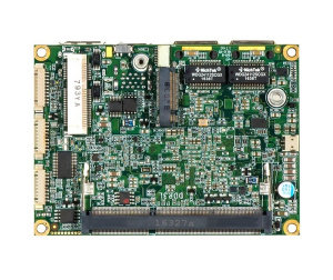 Одноплатный компьютер PICO318PGGA-N4200, Pico-ITX, процессор Intel® Pentium® N4200 (1.1 до 2.5 ГГц, 2Mб, 6Вт), DDR3L-1867 МГц, до 8Гб, 1 x M.2 Key B (