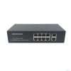 NEOMAX неуправляемый коммутатор NMS-110PoE-100-S, 10 портов 100 Mbps, 8xPoE, металл