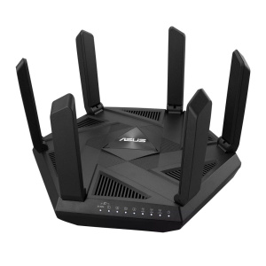 Маршрутизатор ASUS RT-AXE7800 WiFi 6E 2.5G 4x1G USB 4804+2402+574Mbps 6GHz/5GHz/2.4GHz (90IG07B0-MU9B00)