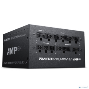 PHANTEKS AMP GH 750W (80 Plus Gold, ATX 3.1, PCIe 5.1, APFC, 120mm Fan, Fully Modular, Black) / PH-P750GH_BK01
