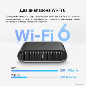 TP-Link TL-WR1502X Портативный роутер Wi-Fi AX1500