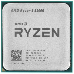 CPU AMD Ryzen 3 3200G OEM (YD3200C5M4MFH) {3.6GHz/Radeon Vega 8 AM4}